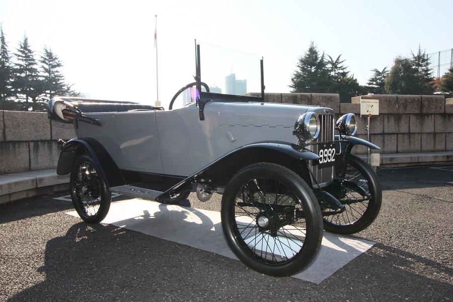 大正13年に登場した量産型の純国産車「オートモ号」（画像：矢吹明紀）