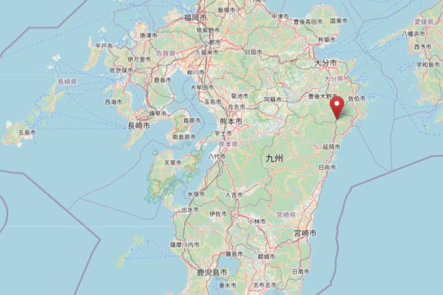 宗太郎駅の位置（画像：OpenStreetMap）