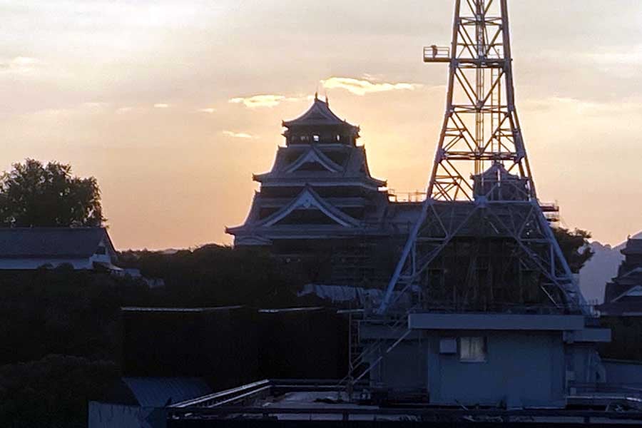 合志市と熊本市内を結ぶ熊本電鉄も無料で乗車できる（画像：弘中新一）