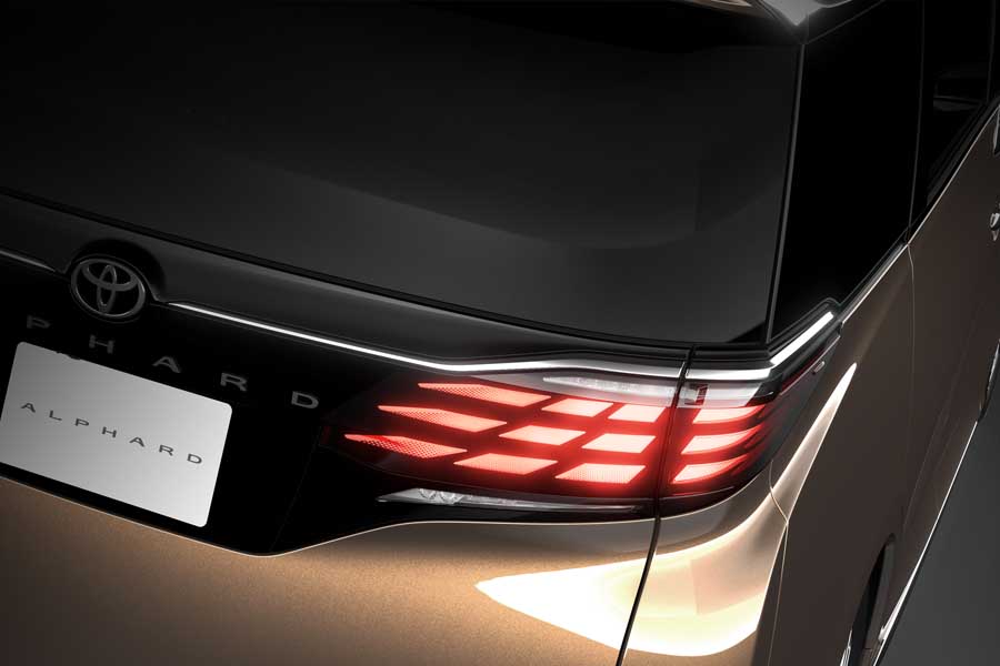 新型アルファードの外観イメージ（画像：トヨタ自動車）