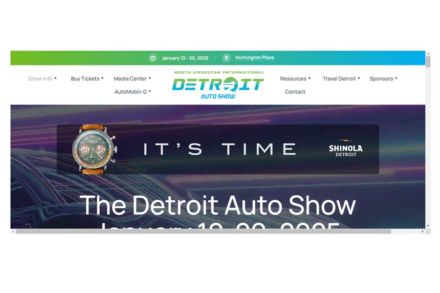 NAIASのウェブサイト（画像：NAIAS）
