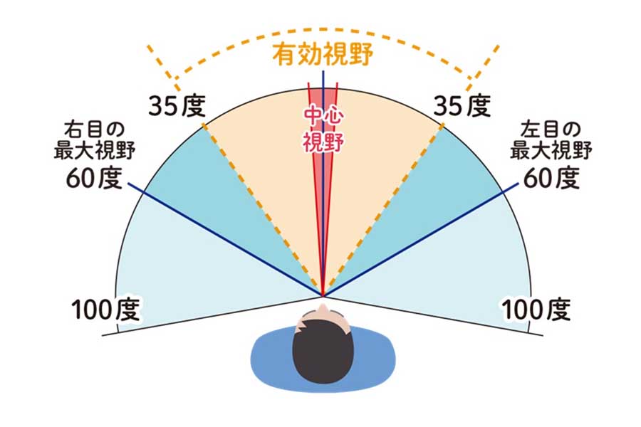 「視覚と右直事故を考える」（画像：本田技研工業）