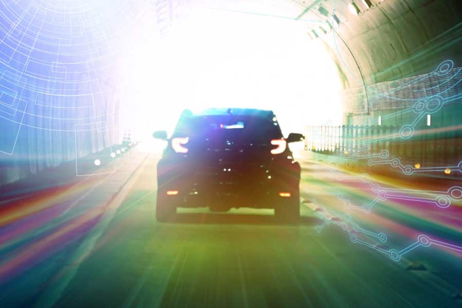 AI×自動車のイメージ（画像：写真AC）