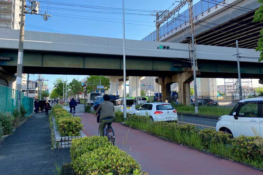 東大阪市の瓜生堂駅（仮称）建設予定地（画像：高田泰）