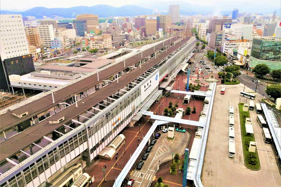 岡山駅周辺の風景（画像：写真AC）