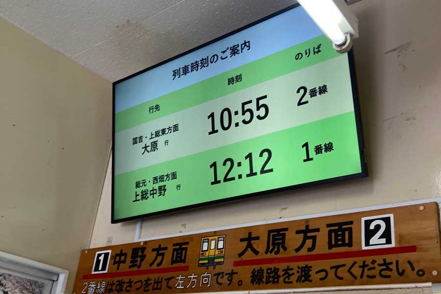 大原駅（画像：Merkmal編集部）