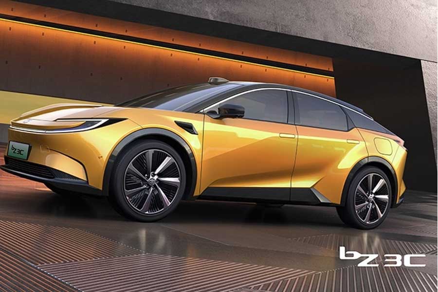 新型車種「bZ3C」（画像：トヨタ自動車）