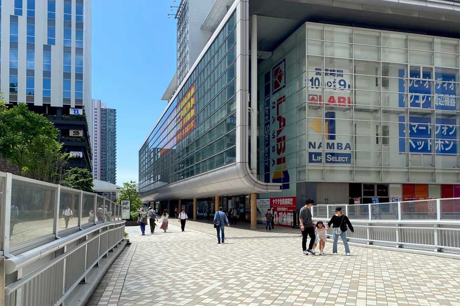 2023年にオープンしたなんばパークスサウス（画像：高田泰）