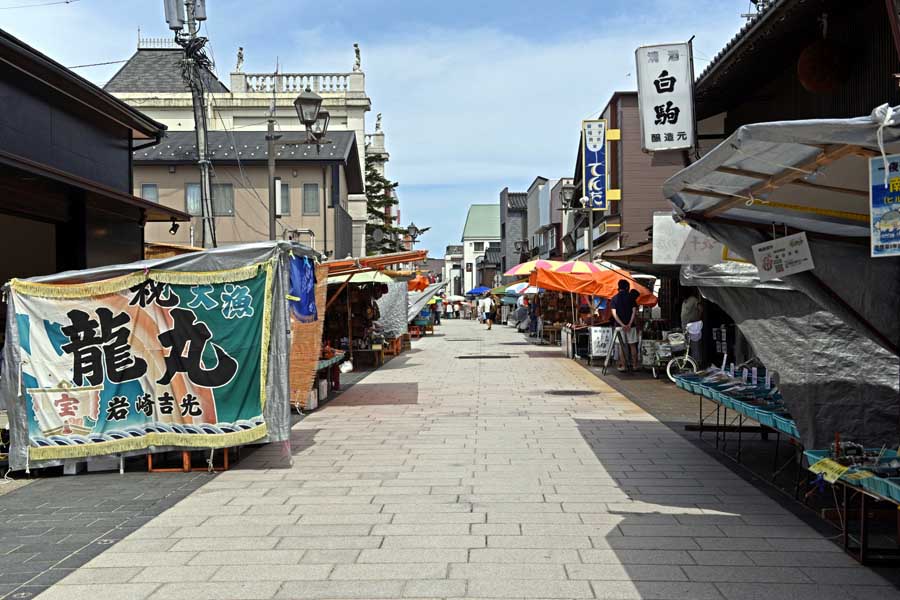 在りし日の輪島朝市の様子（画像：写真AC）