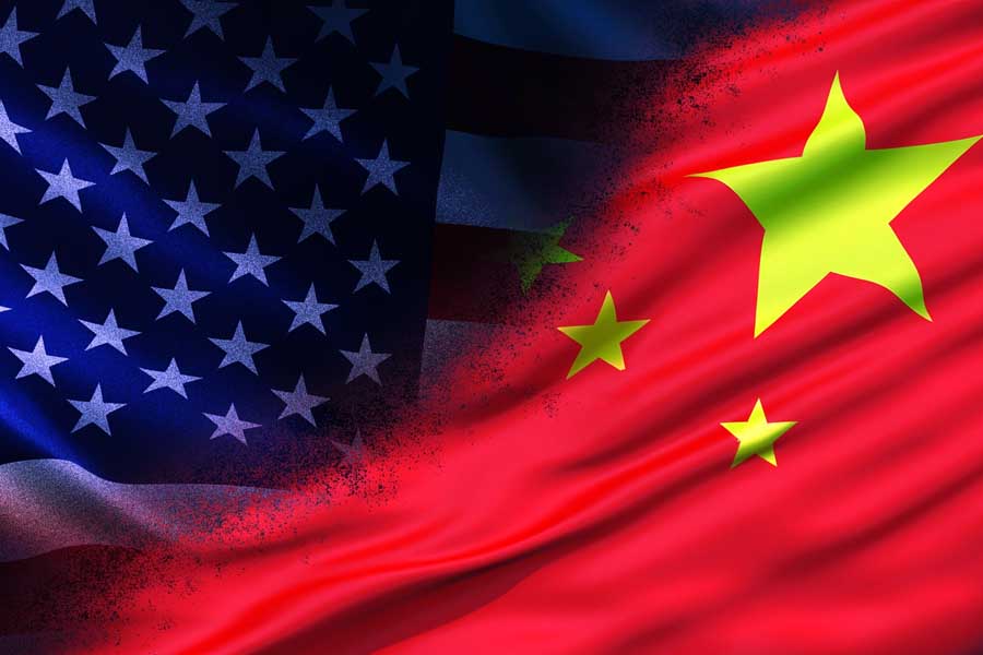米中対立のイメージ（画像：写真AC）