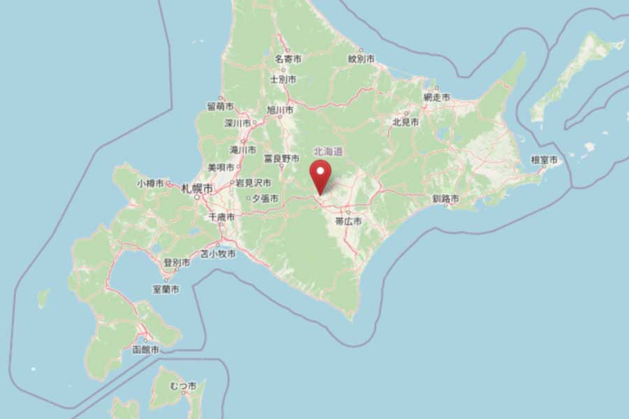 北海道拓殖バスの運営する「拓鉄キノコタン」（画像：OpenStreetMap）