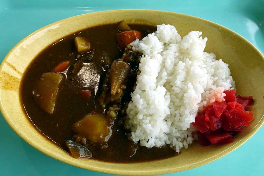 大門カレー550円。うまいよ！（画像：下関マグロ）