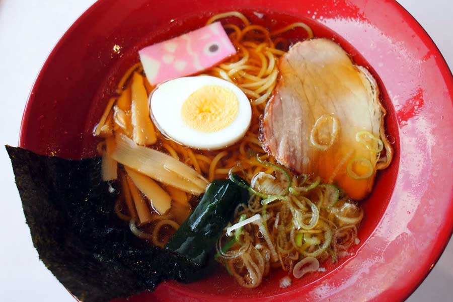 港区役所のメニュー（画像：下関マグロ）