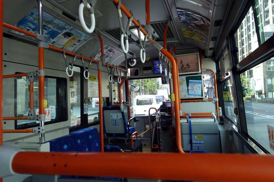 港区のコミュニティーバス「ちぃばす」（画像：下関マグロ）