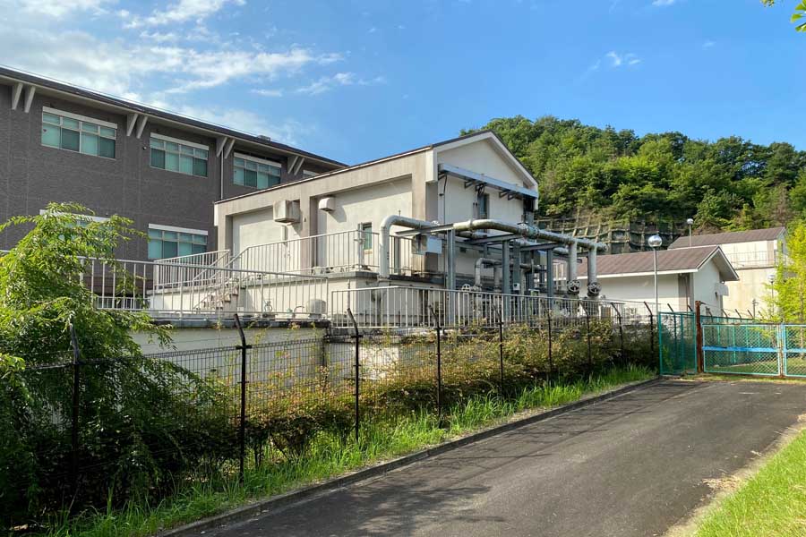 地下水を浄水している交野市の星の里浄水場（画像：高田泰）