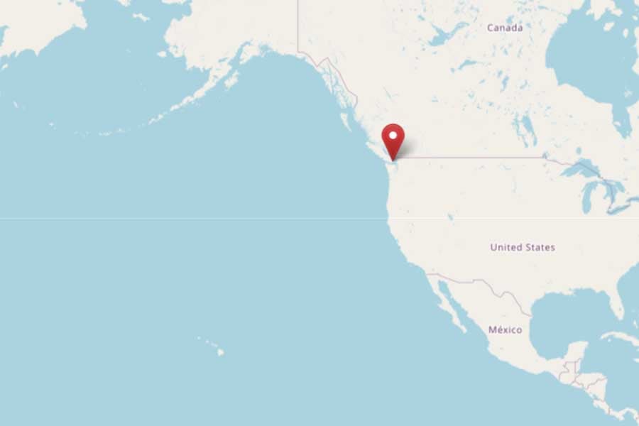 カナダ・ブリティッシュコロンビア州サーニッチ地区（画像：OpenStreetMap）