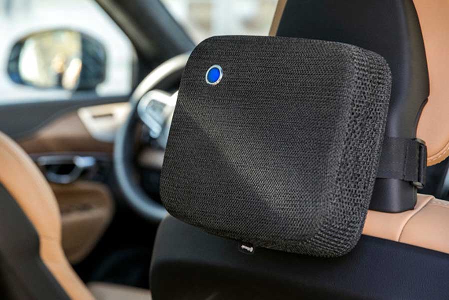 車載用空気清浄機「Blueair Cabin（ブルーエア キャビン）」（画像：セールス・オンデマンド）