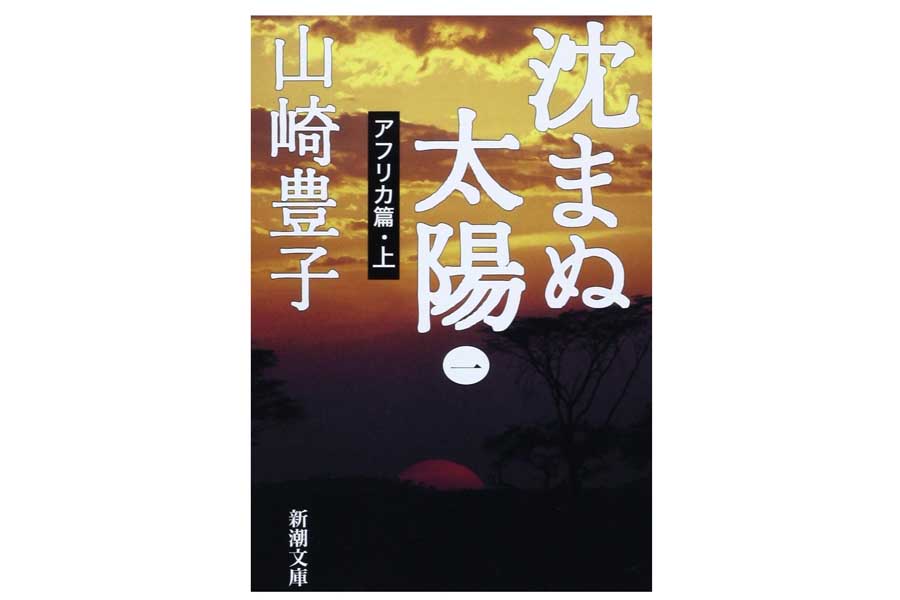 山崎豊子『沈まぬ太陽』（画像：新潮社）