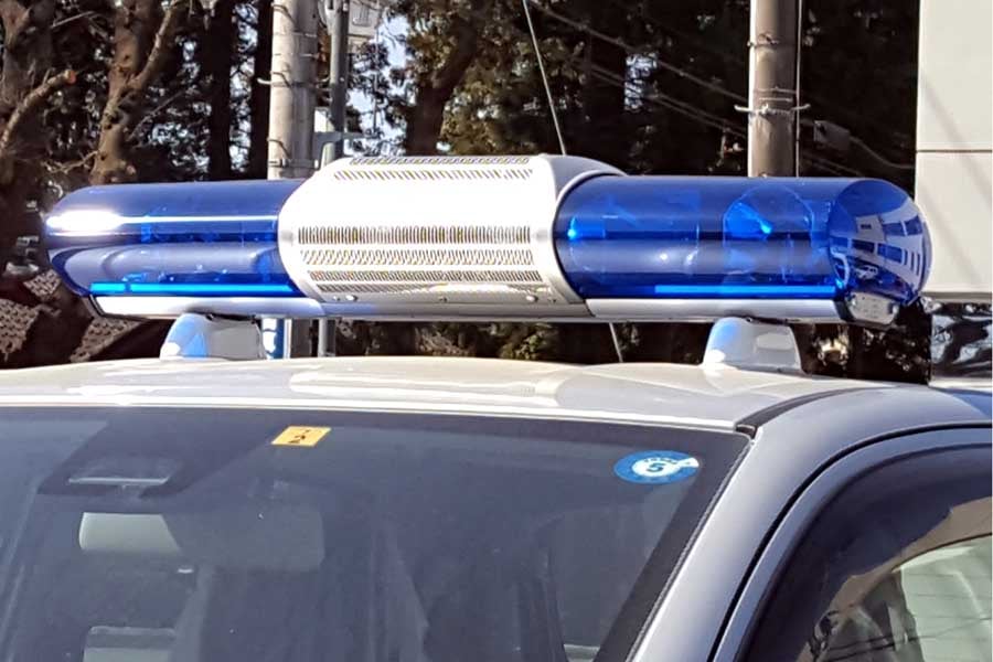 青パト回転灯（画像：写真AC）