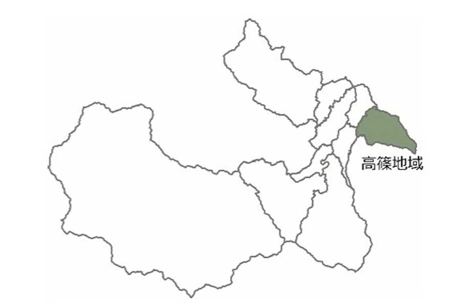 荒舩清十郎が生を受けた秩父市の高篠地区(画像:秩父市)
