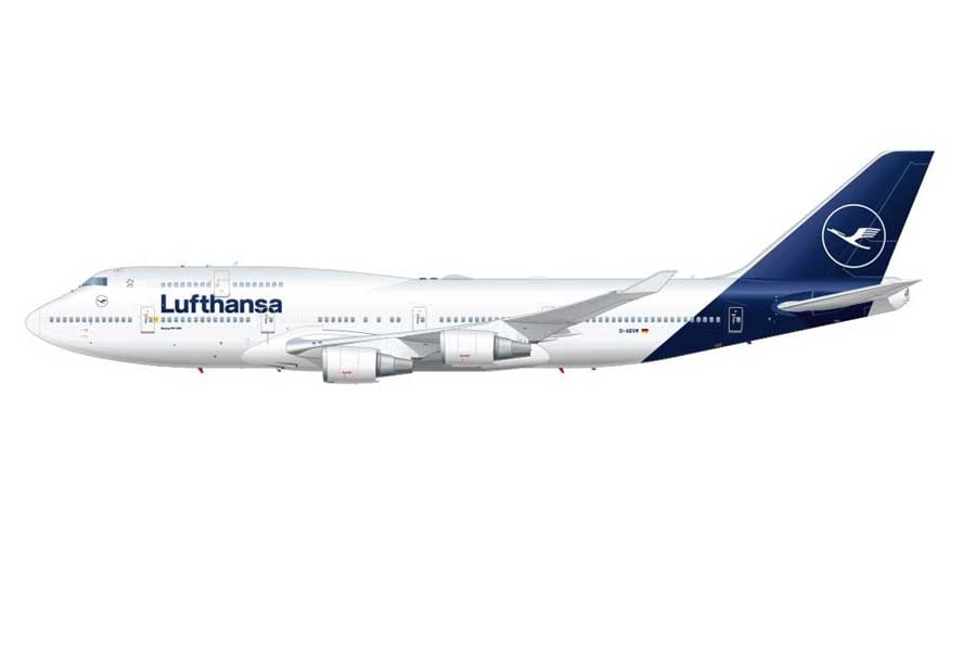 B747-400（画像：ルフトハンザドイツ航空）