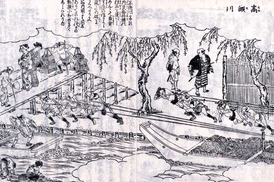 高報酬が支えた「江戸の物流魂」 エンジンなき時代の人力輸送