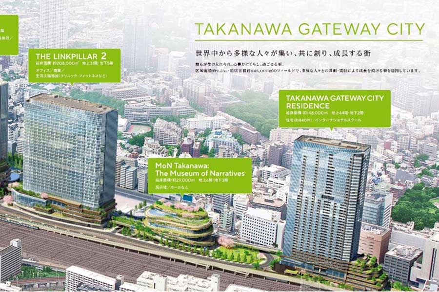 TAKANAWA GATEWAY CITY（画像：JR東日本）