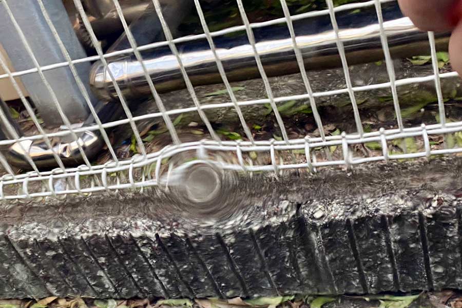 被害額が350万円オーバー！ 雹（ひょう）による被害を受けた車両の様子（画像：Merkmal編集部）