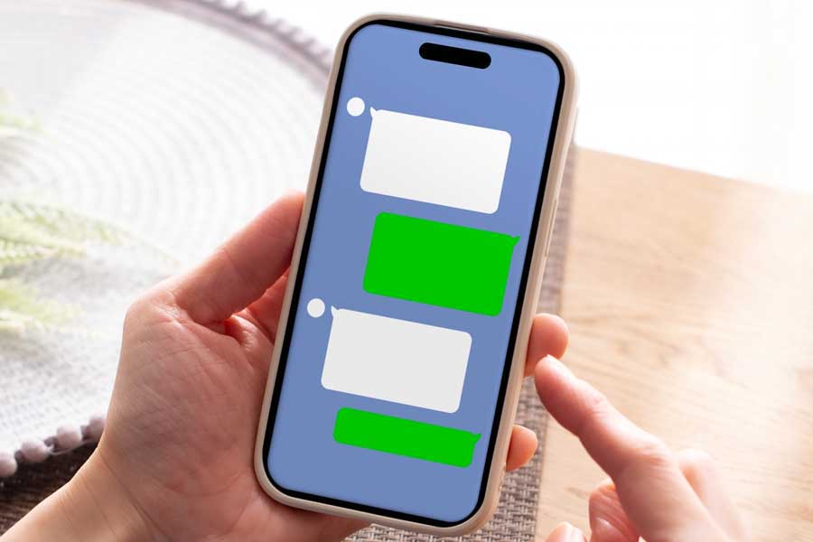 LINE利用のイメージ(画像:写真AC)
