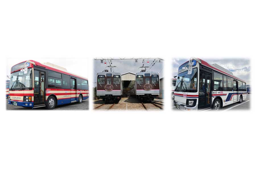 福島交通・会津バスの車両(画像:トランザクション・メディア・ネットワークス)