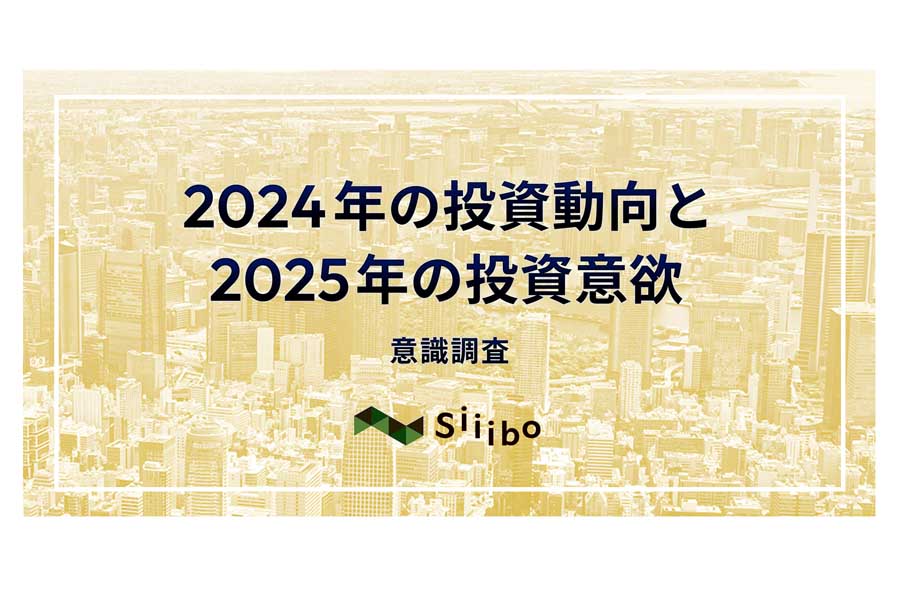 2024年の投資動向と2025年の投資意欲に関する意識調査。対象は投資経験がある20代から60代の男女300人（画像：Siiibo証券）