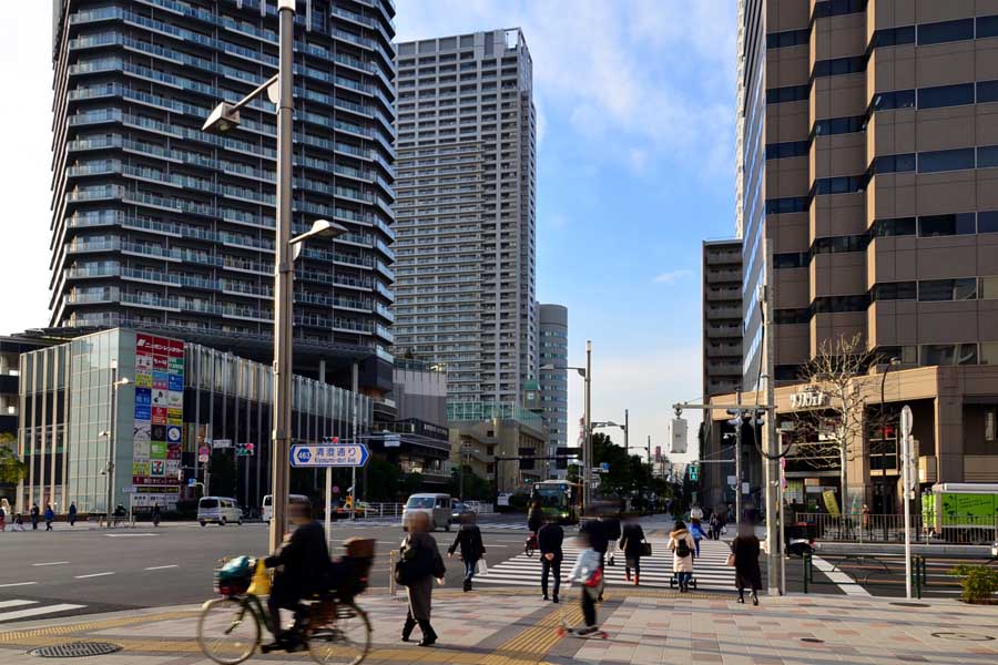 勝どき駅周辺(画像:写真AC)