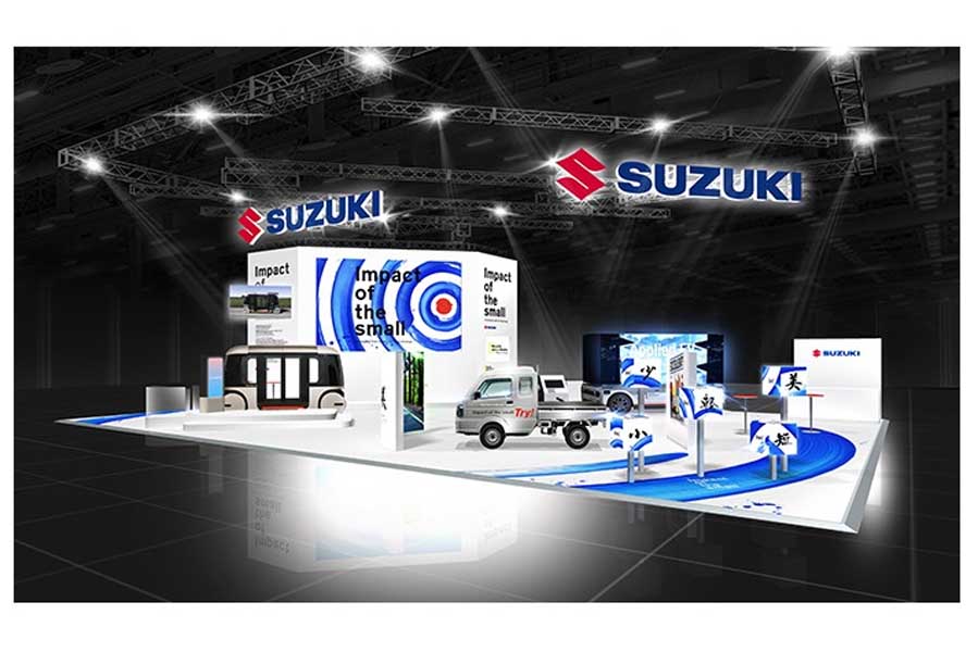 スズキのCES2025出展ブース（画像：スズキ）