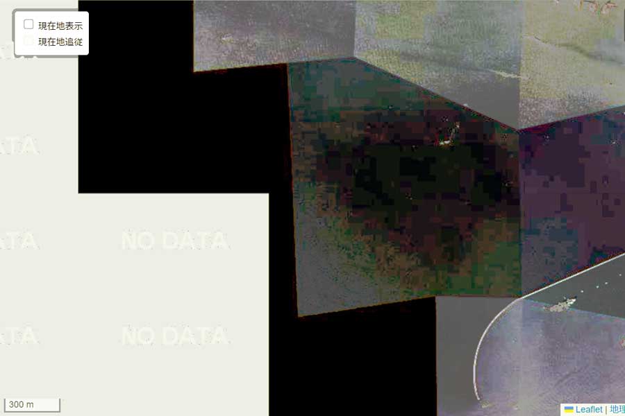 1963年頃の夢洲周辺の航空写真（画像：国土地理院）