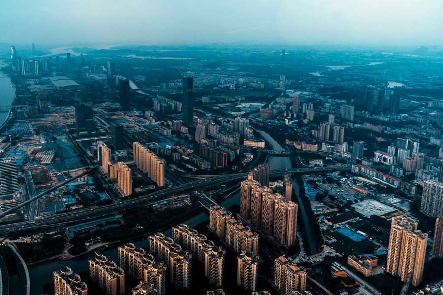 中国の街並み（画像：Pexels）