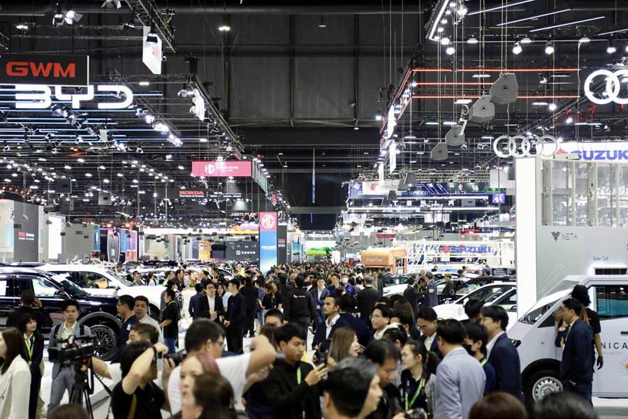 2024年12月に開催されたタイ国際自動車エキスポ（画像：タイ国際自動車エキスポ）