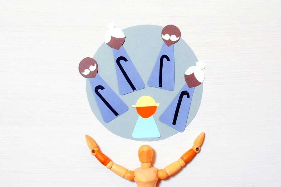 高齢化社会のイメージ（画像：写真AC）