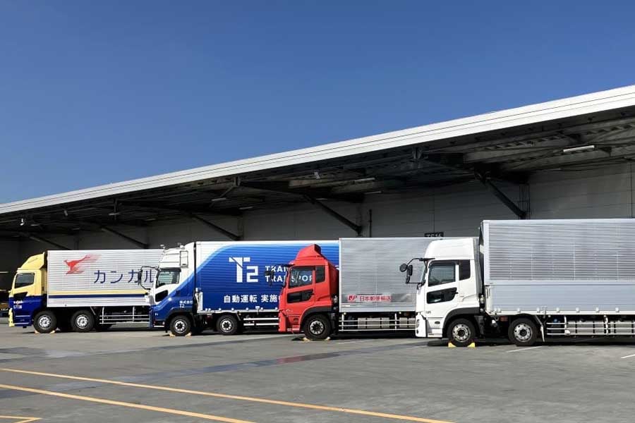 日本郵便も自動運転トラックに強い期待をかける(画像:日本郵便)