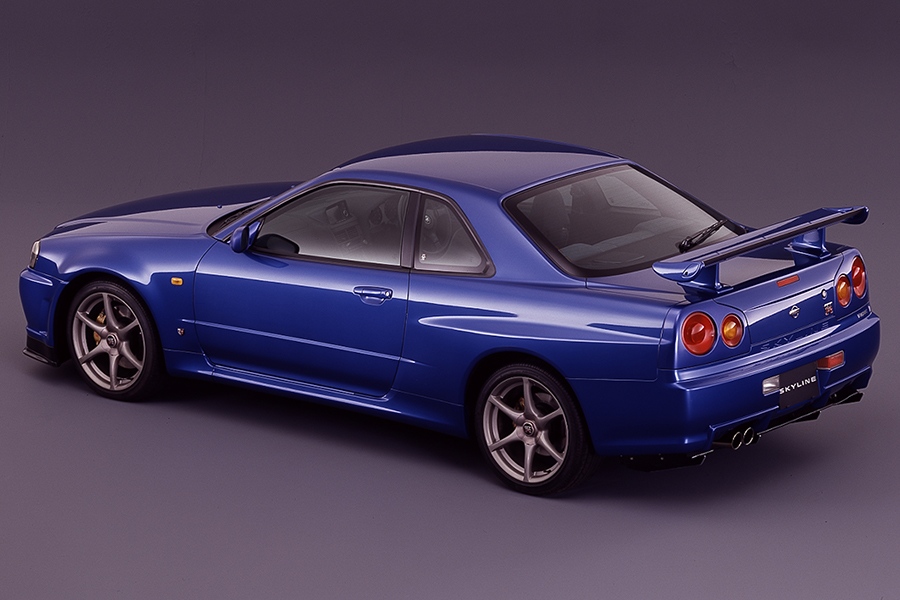 BNR34 スカイラインGT-R（画像：日産自動車）