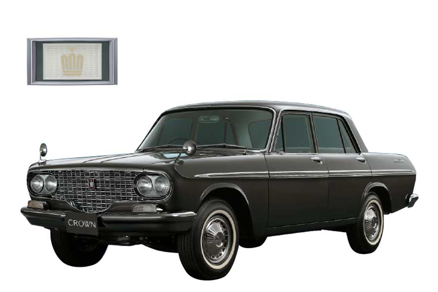 2代目クラウン（画像：トヨタ自動車、京都トヨタ）