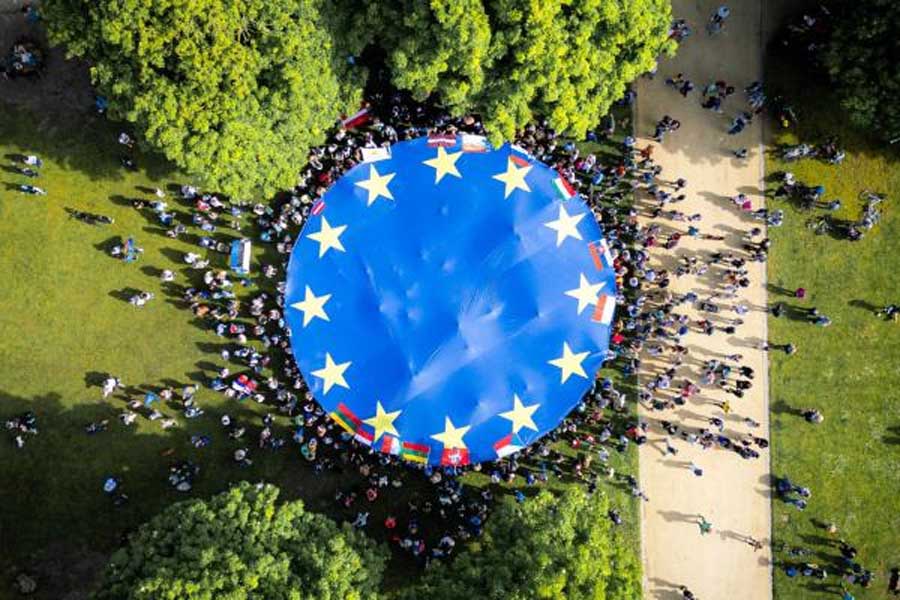 EU加盟国を示すシンボル（画像：欧州連合）