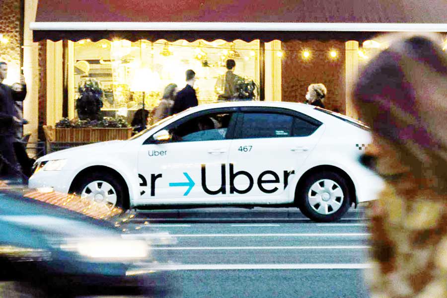 Uber（画像：Pexels）