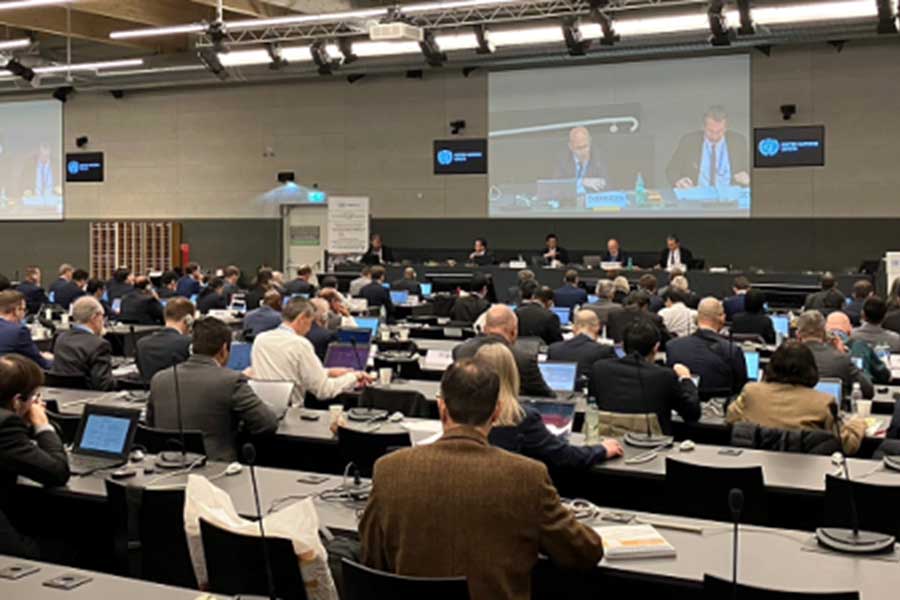 WP.29本会議の様子(画像:国土交通省)