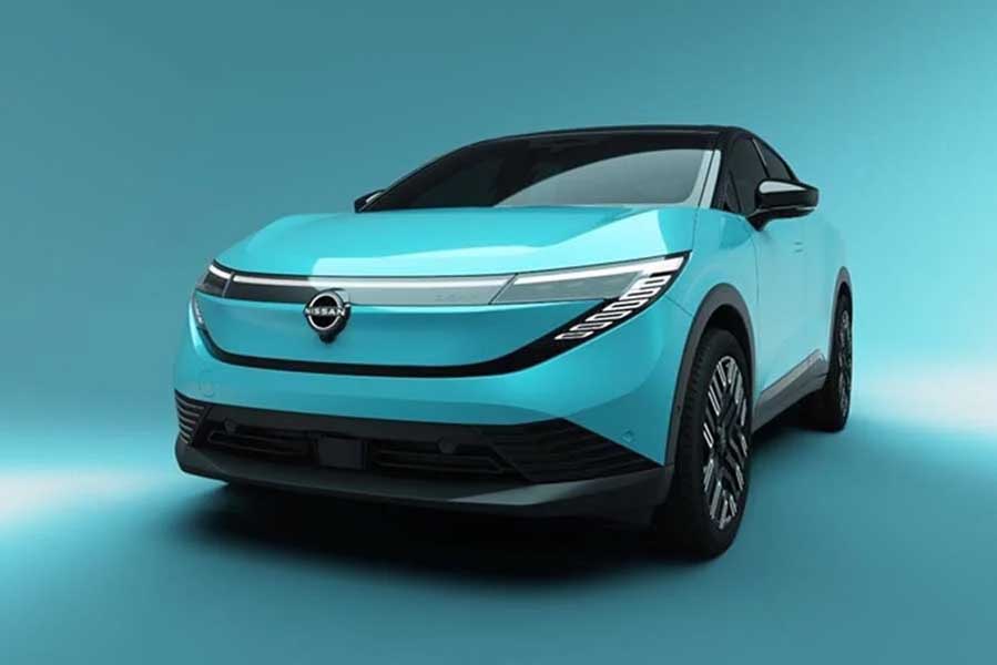 新型日産リーフ（画像：日産自動車）