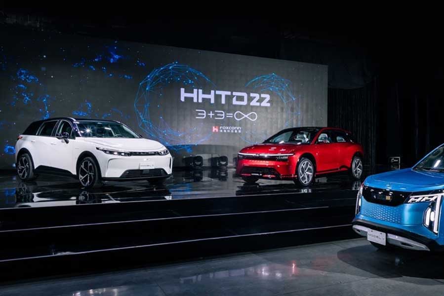 鴻海のEVコンセプトモデル（画像：鴻海精密工業）