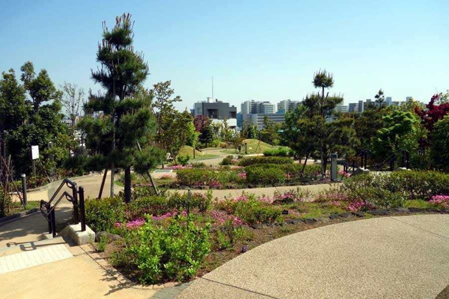 大橋JCT周辺に緑地が広がる中央環状線(画像:写真AC)