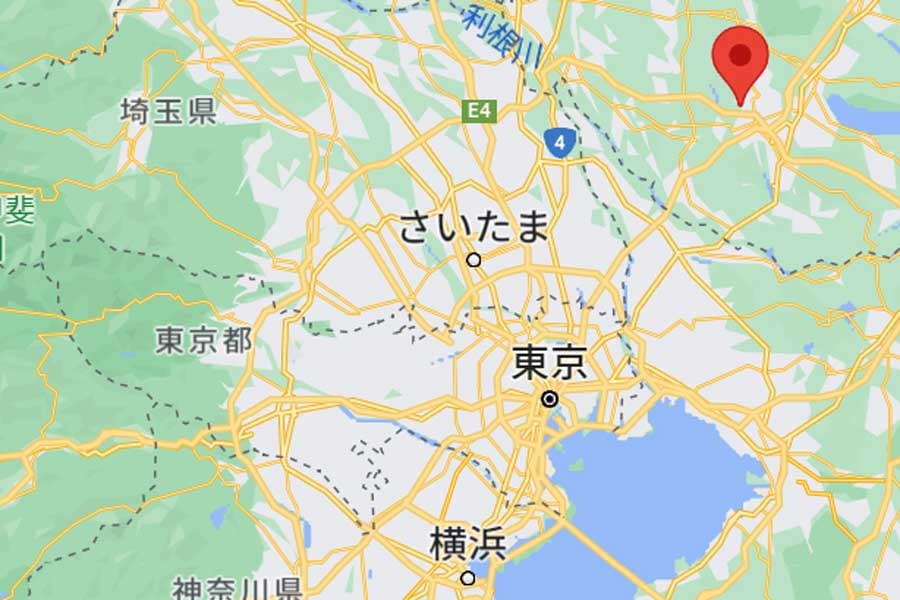 つくば科学万博が行われた茨城県つくば市御幸が丘地区（画像：(C)Google）