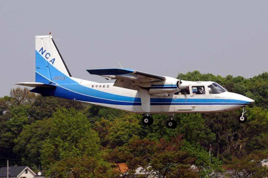 新中央虚空で使われていたBN-2。筆者撮影（画像：ブースカちゃん）