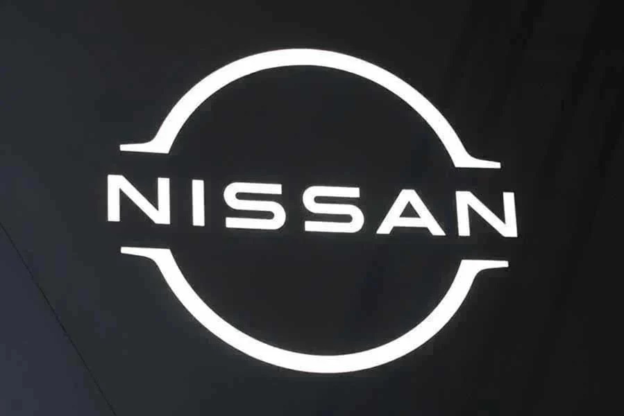 日産自動車のロゴマーク（画像：時事）
