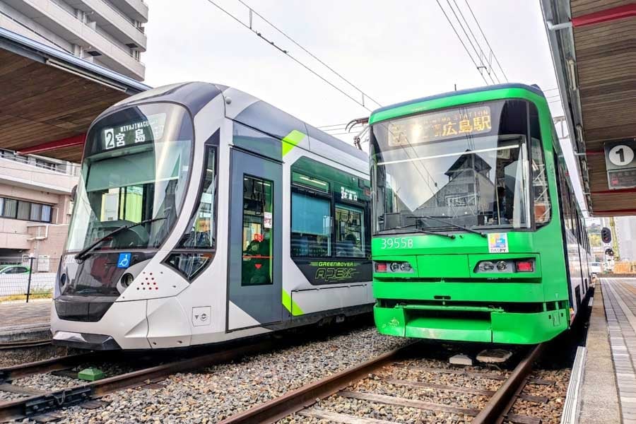 広島電鉄の路面電車(画像:写真AC)